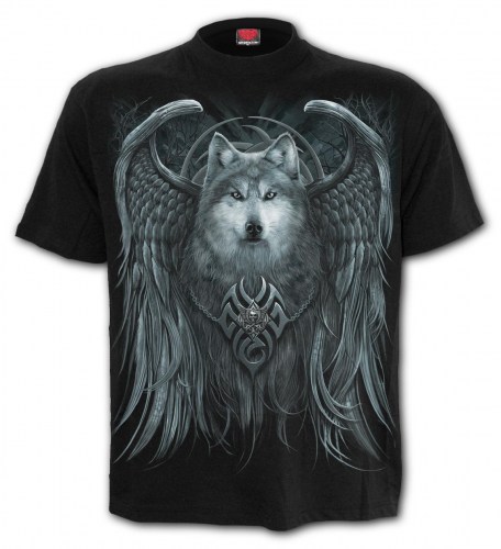 TR443600 Tshirt Wolf Spirit Spiral Direct